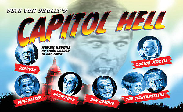 CAPITAL HELL - New from Pete Von Sholly and the Denis Kitchen Publishing Co.