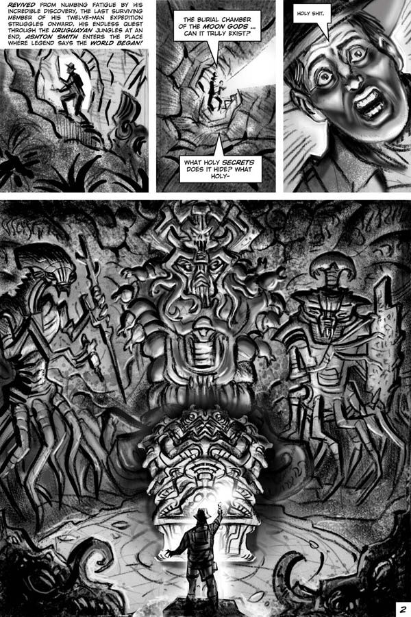 CREEPY - ENCRYPTED - The Lost Story by Pete Von Sholly - CLICK FOR THE NEXT PAGE