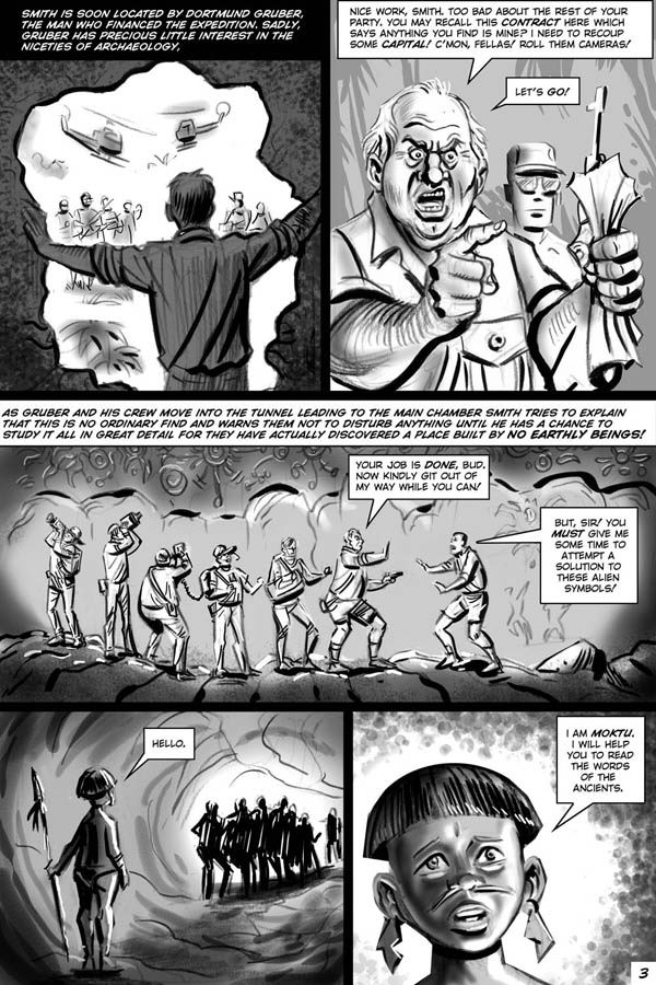 CREEPY - ENCRYPTED - The Lost Story by Pete Von Sholly - CLICK FOR THE NEXT PAGE