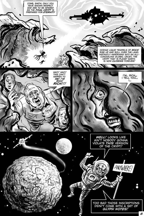 CREEPY - ENCRYPTED - The Lost Story by Pete Von Sholly - CLICK FOR THE NEXT PAGE