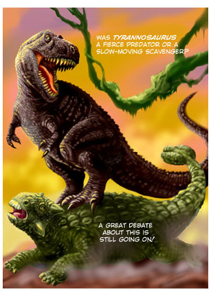 CLICK IMAGE TO GO TO NEXT FROM PETER VON SHOLLY'S DINOSAUR CIRCUS